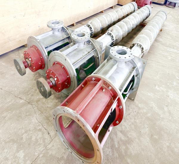 某礦冶集團(tuán)訂購的3臺高揚(yáng)程904L不銹鋼立式長軸泵